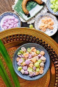 Aalaw或Alua泰国传统糖图片