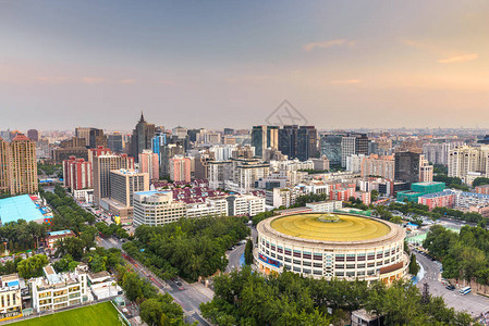 北京城市景色和背景图片