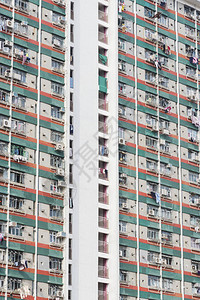 香港市公有地产住宅楼高升图片