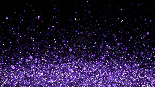 圣诞背景紫色闪光3D渲染黑色巴格朗图片