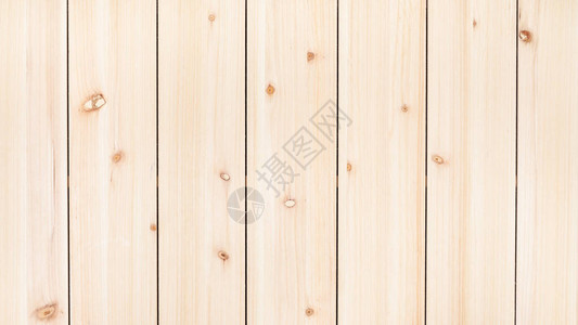 全景木制背景垂直窄松木板未上漆的木板图片