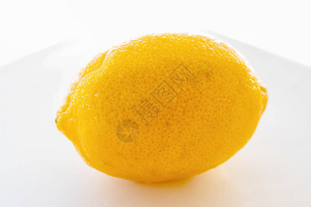 白色背景的柠檬水果前景全柠檬摄图片