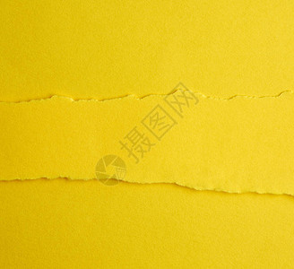 带阴影背景和设计师模板的层黄色撕面纸底背景图片
