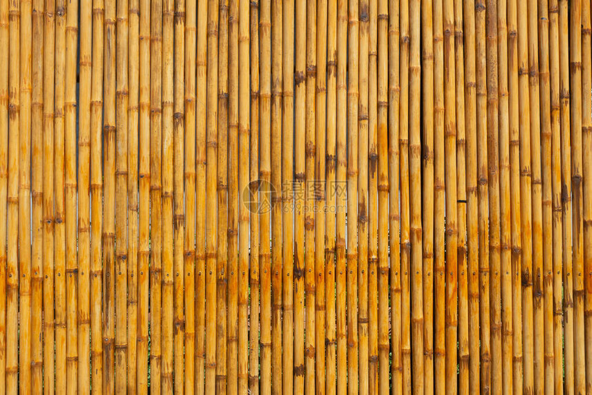 设计的竹墙背景图片