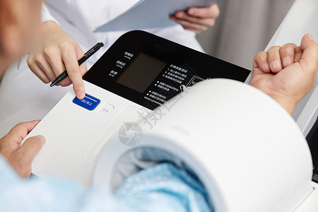 医疗血压仪器测量背景