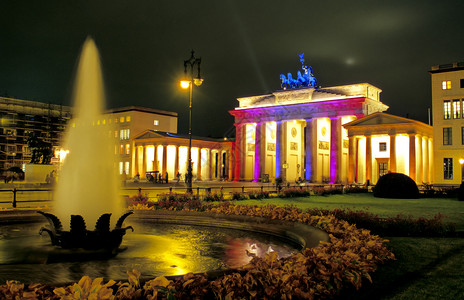 柏林著名的标志BrandenburgerTo图片