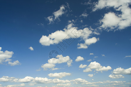 蓝云天空图片