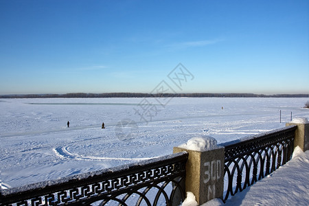 俄罗斯萨马拉的冬季雪图片