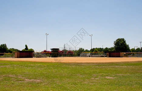 社区公园的棒球场图片