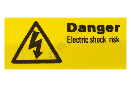 触电有触电危险的迹象背景图片