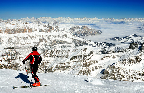 意大利滑雪度假胜地意大利图片