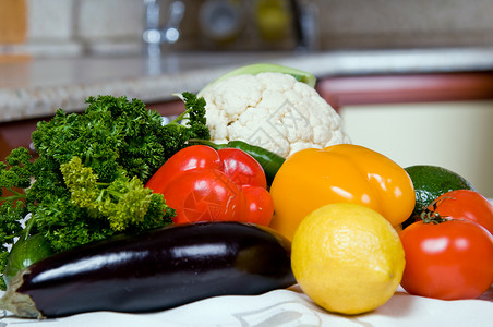 新鲜蔬菜水果和其他食品图片