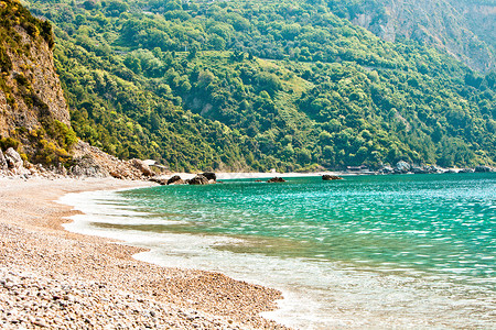 地中海黑山的美丽图片