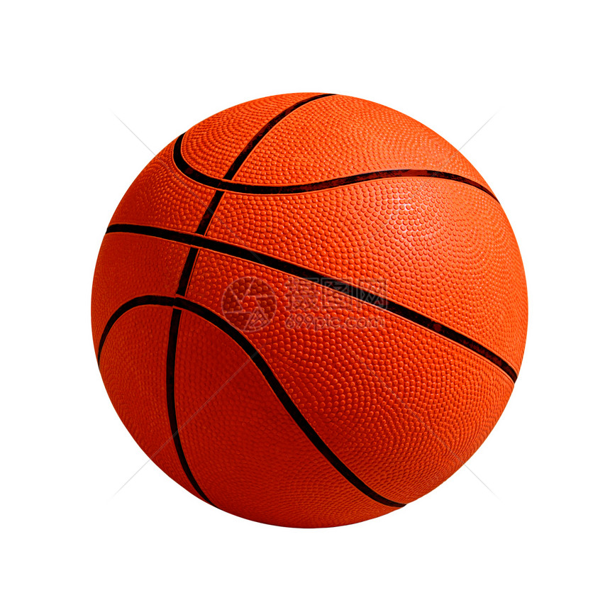 一个篮球在中图片