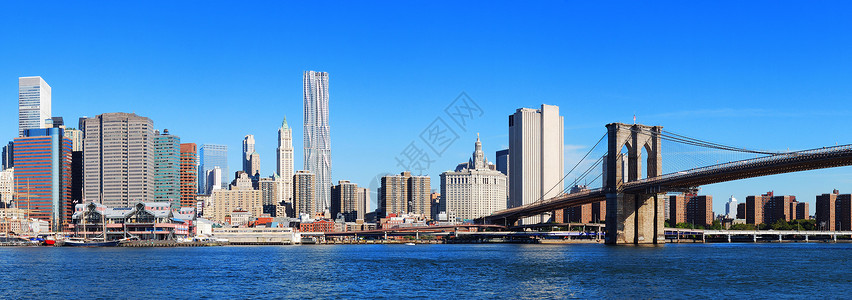 纽约曼哈顿天线全景图片