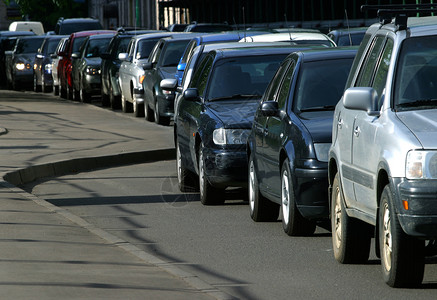 莫斯科夏季堵车图片