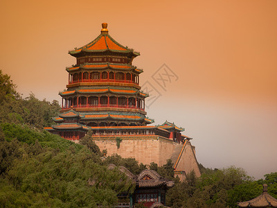 北京颐和园背景图片