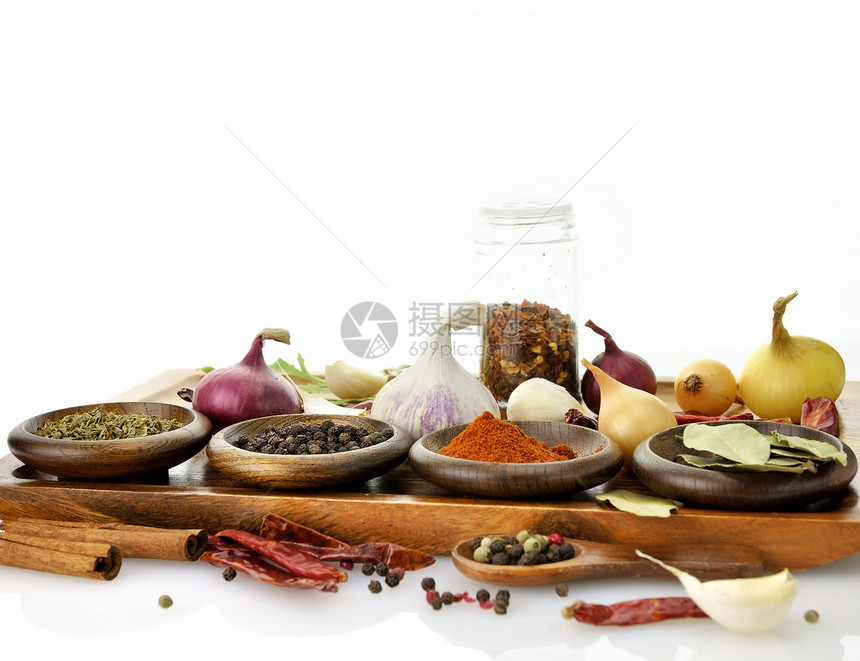 剪切板上的Spices图片