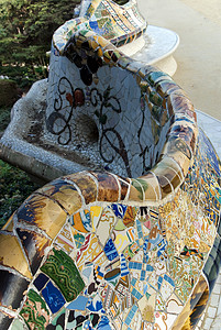 巴塞罗那Gaudi公园Mos图片