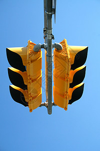 红绿灯车辆的交通信号背景图片