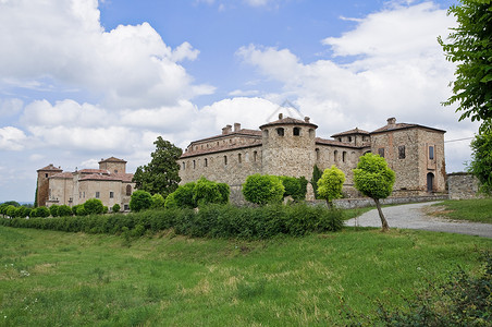 阿加扎诺城堡意大利艾蜜高清图片
