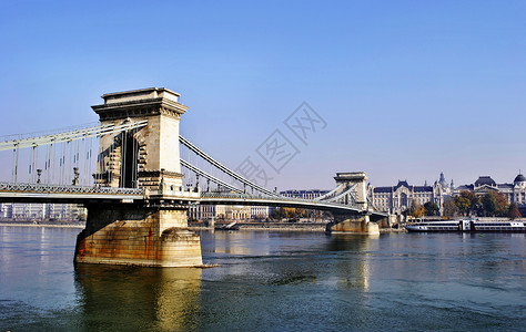 匈牙利布达佩斯的连环桥匈牙图片