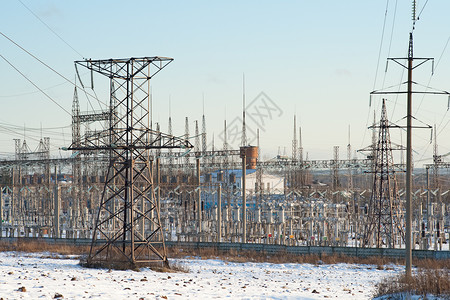 电力工业发电站图片