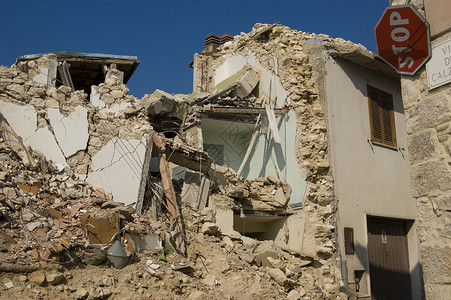 地震的破坏背景图片