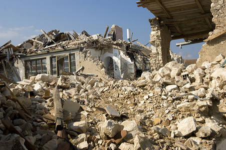 地震的破坏背景图片