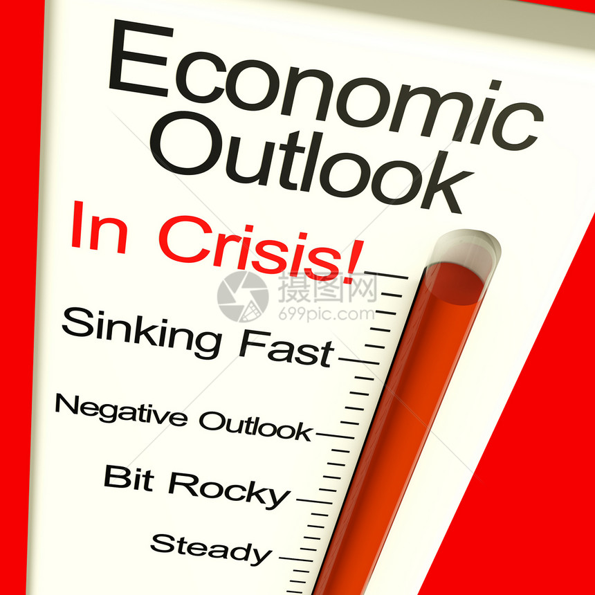 危机中经济展望危机监测显示破图片