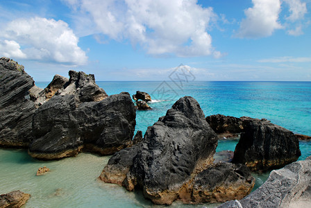 百慕大海岸一带布图片