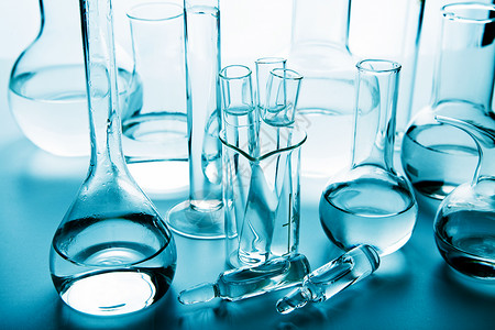 化学实验室玻璃器皿图片