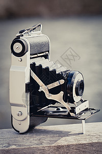 漂亮的旧折叠相机设计精美图片