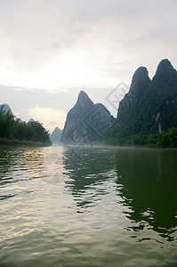 YangshuoGuilin美丽的喀图片