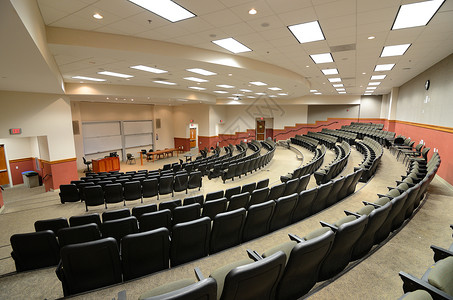 大学报告厅内部背景图片