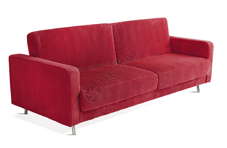 现代红色镂空沙发背景图片