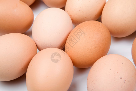 许多棕色鸡蛋的照片宏图片