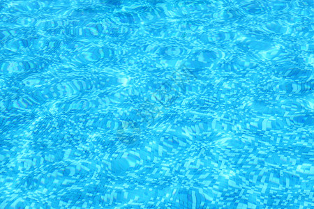 游泳池中水蓝色图片
