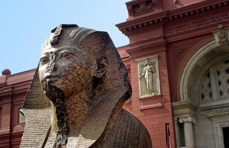 开罗埃及博物馆背景图片