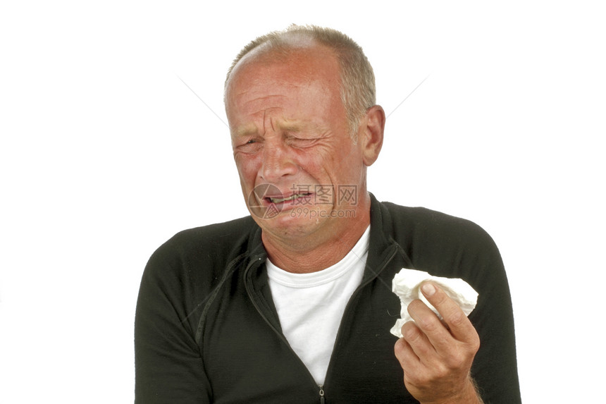哭泣的悲伤的男人图片