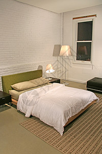 豪华现代设计的室内卧室背景图片