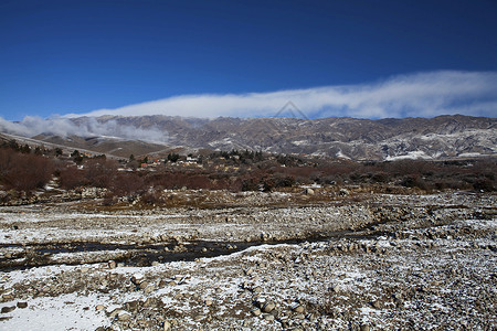 北阿根廷图库曼TafidelValle附背景图片