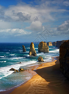 澳大利亚美丽的12位使徒澳洲美丽图片
