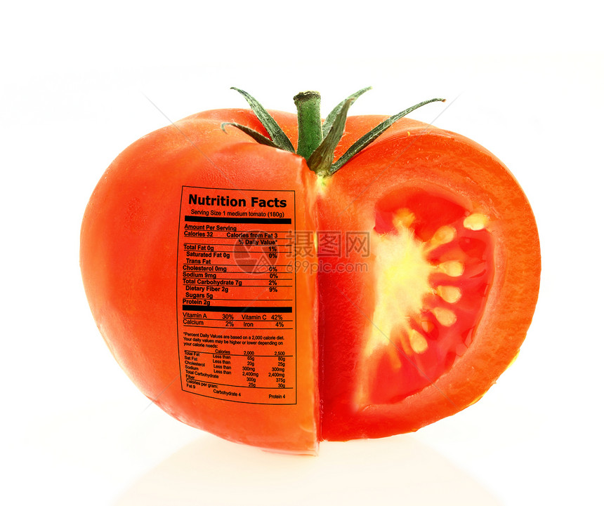 番茄营养成分图片