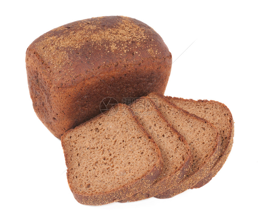 面包卷黑麦面包和图片