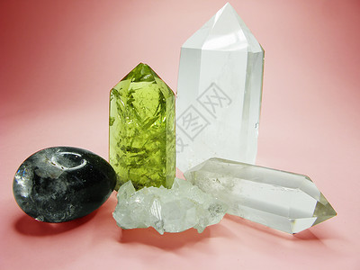 石英黄水晶semigemgeode晶体地质矿物分离图片