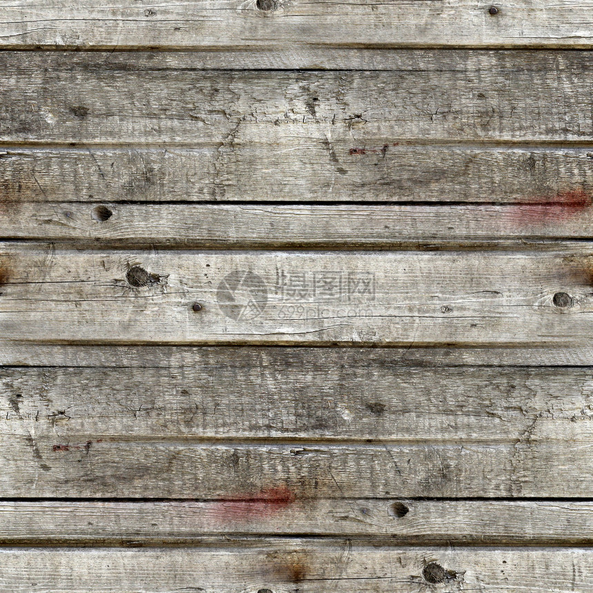 旧木板背景的无缝灰色纹理图片