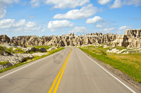 荒地公路荒地环路美国南达科他州荒地图片