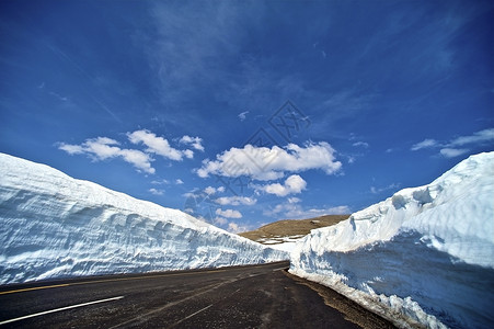 山顶公路洛基山脉公园图片