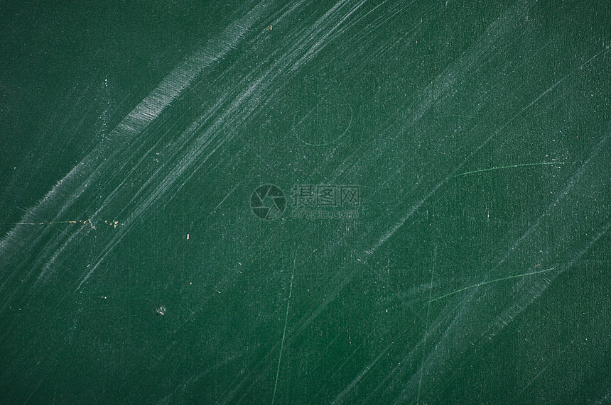 关闭一个空的学校绿色黑板图片